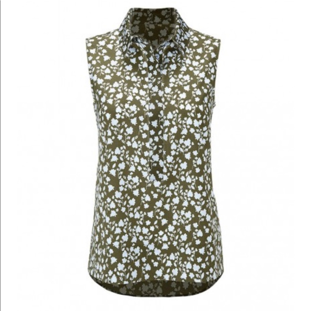 Cabi Keepsake Floral Blouse L